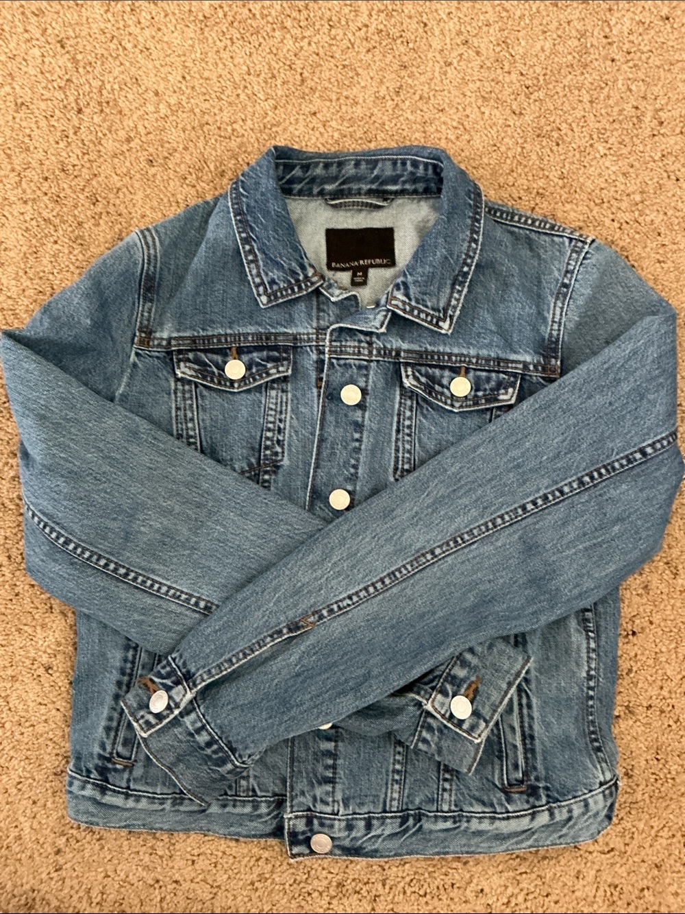Banana Republic womens's Medium Blue Denim Jacket